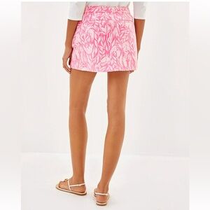 NWT Lilly Pulitzer Colette Knit Skort Rousseau Pink Tulip To Tango